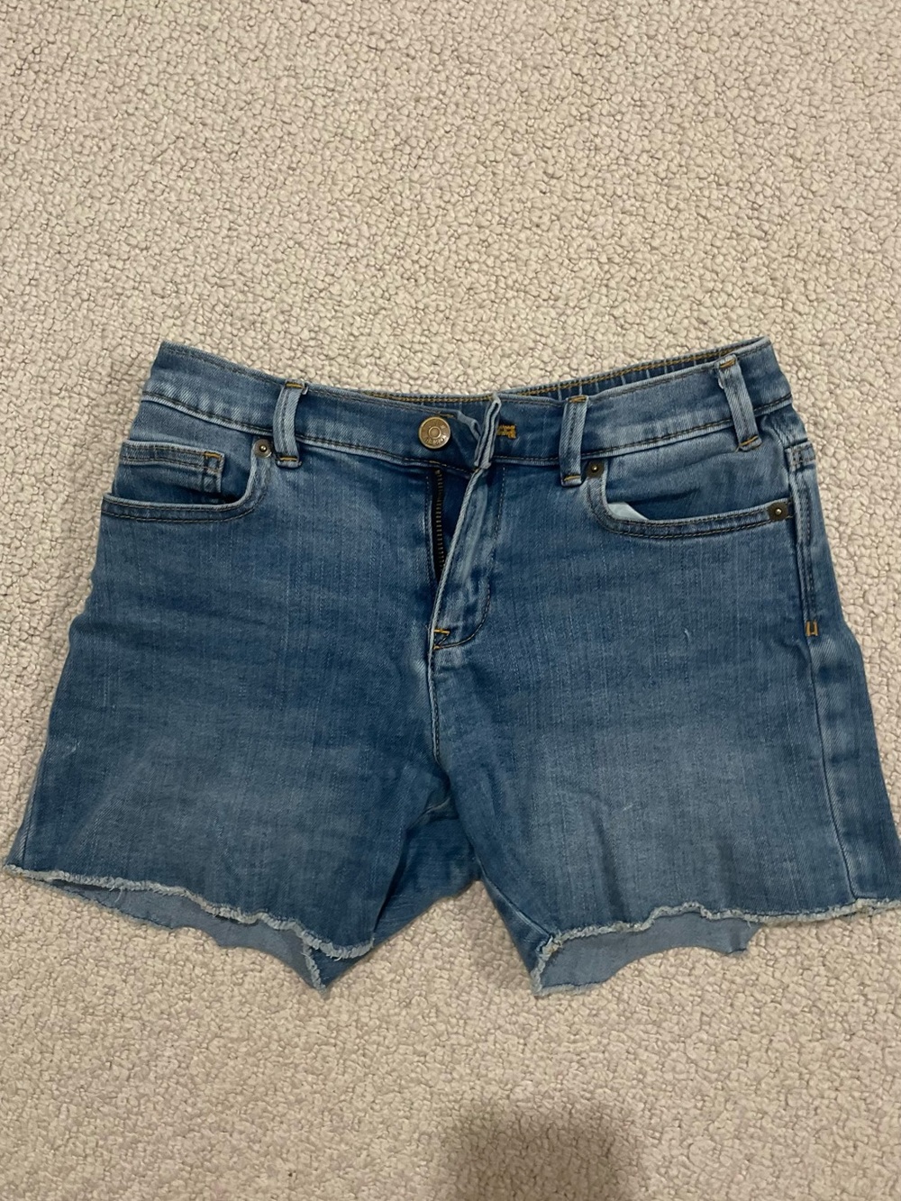 Classic Blue Denim Girl’s Shorts